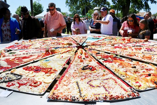 Once annual and popular Pizza Festival returns to Veterans Park on April 22, 23, 24 Pizza-building contest from 2019 Pizzafest. The event returns to Veterans Park on April 22, 23, 24.